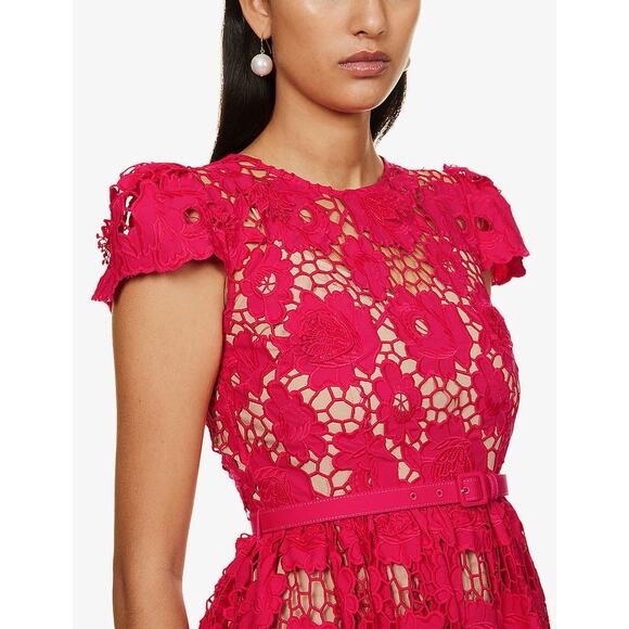 SELF-PORTRAIT Poppy Midi Dress - Picture 4 of 10